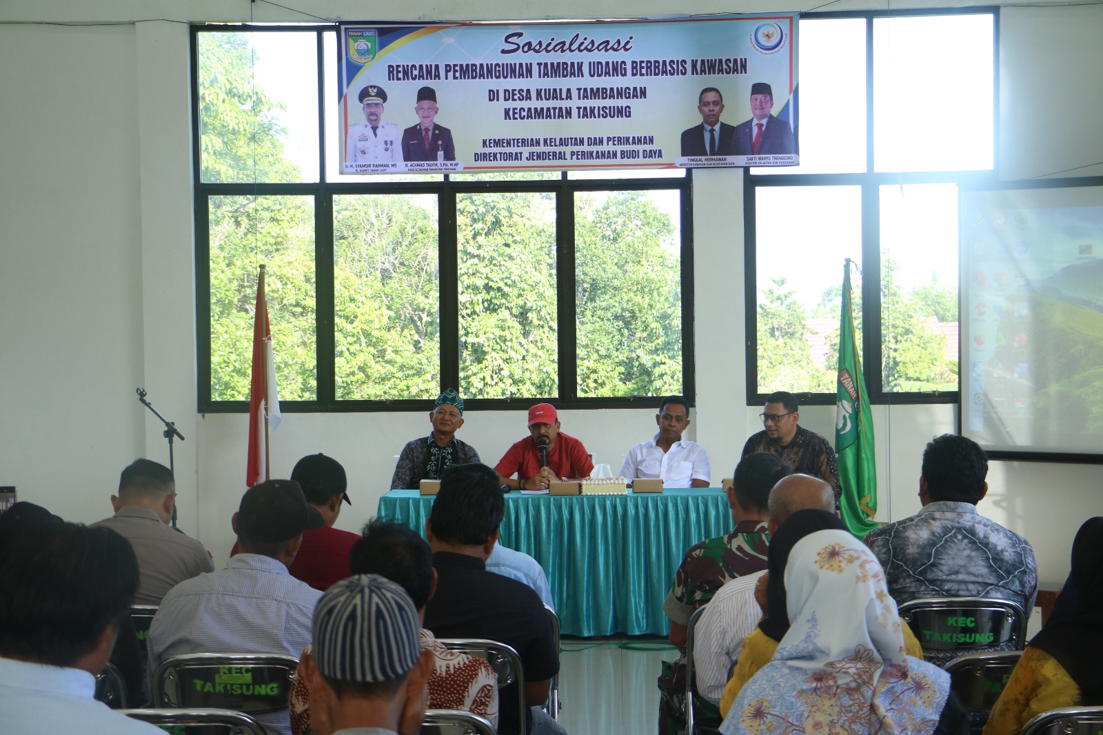 Rencana Pembangunan Tambak Udang Modern, Pemkab Tala hingga Warga Kuala Tambangan Beri Dukungan