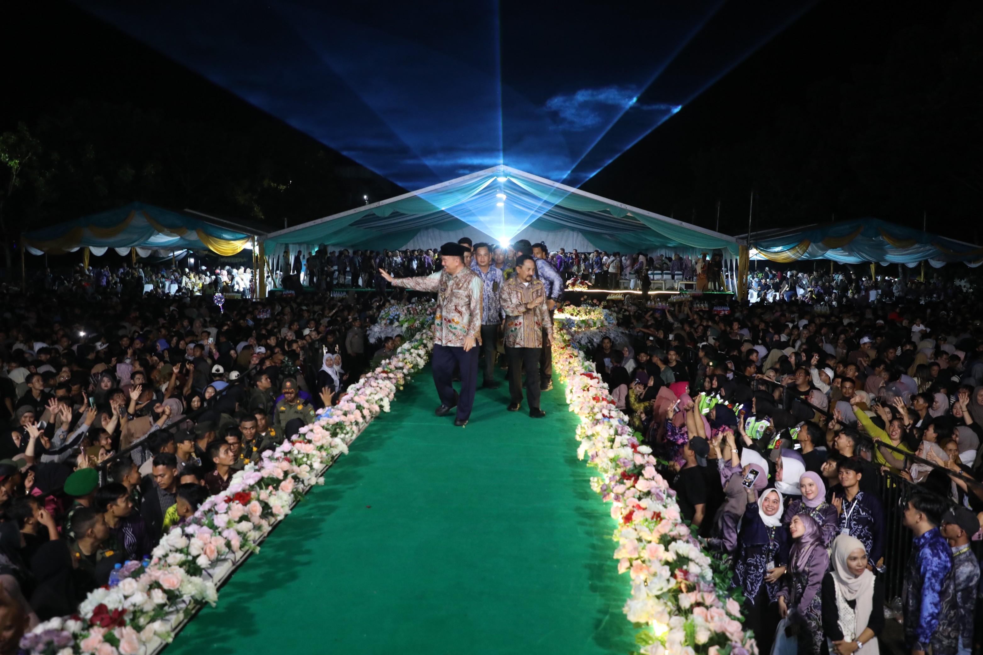 Malam Puncak HUT ke-59 Kabupaten Tanah Laut Berlangsung Meriah dan Penuh Makna