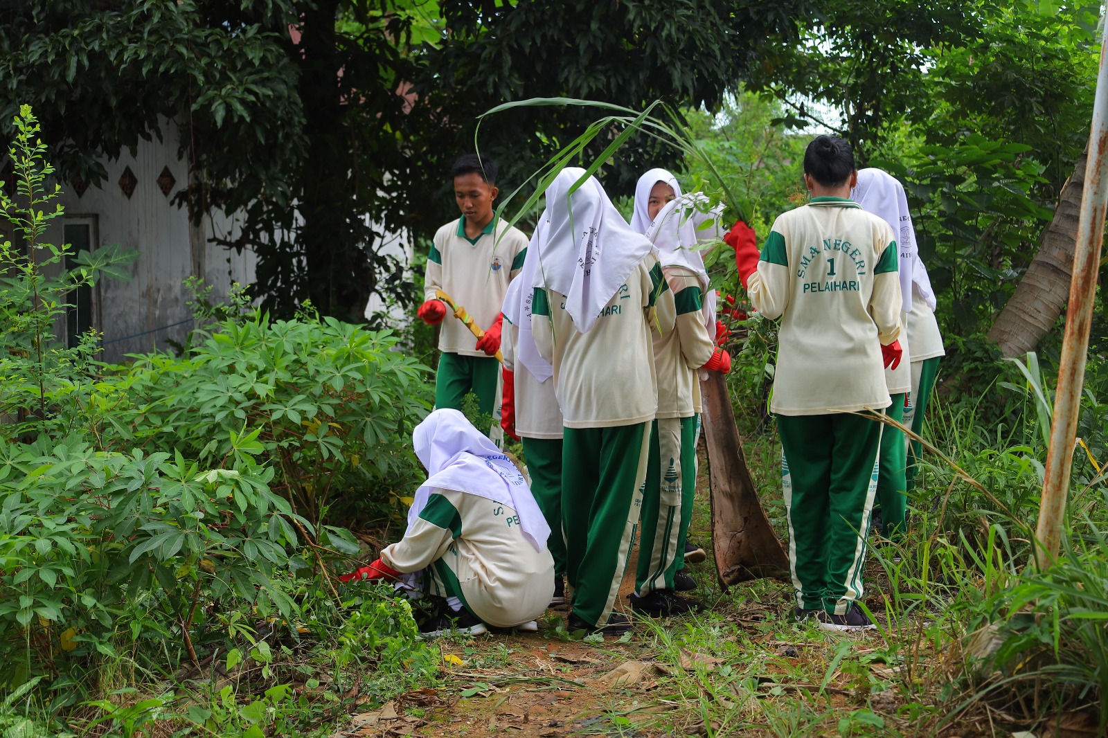 Libatkan Pelajar, Pemkab Tala Beri Pesan Bagi Anak Muda Pentingnya Menjaga Lingkungan