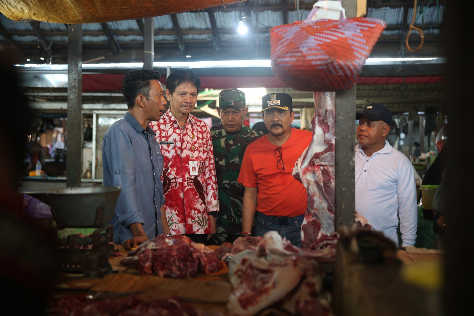 Jelang Nataru, Harga dan Ketersediaan Stok Bahan Pangan Pokok di Pasar Pelaihari Relatif Stabil