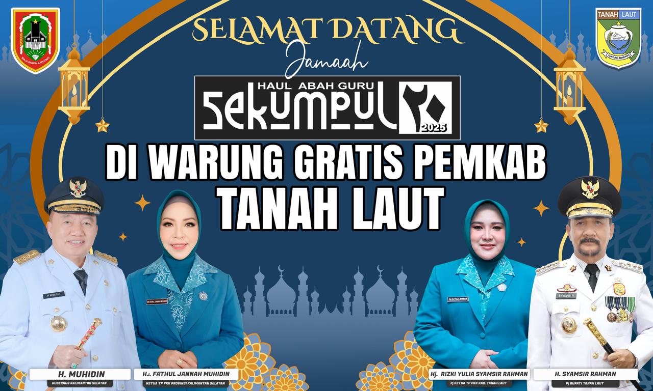 Pemkab Tala Gelar Warung Gratis untuk Jamaah Haul Abah Guru Sekumpul 2025