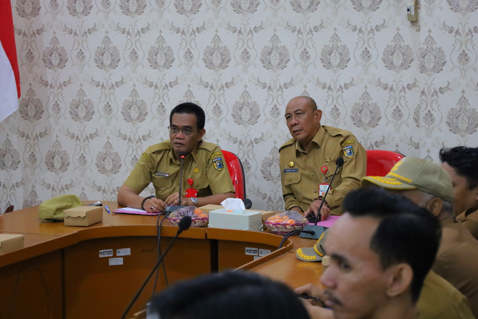 Pj. Sekretaris Daerah Tala Pimpin Rakor 100 Hari Kerja Bupati dan Wakil