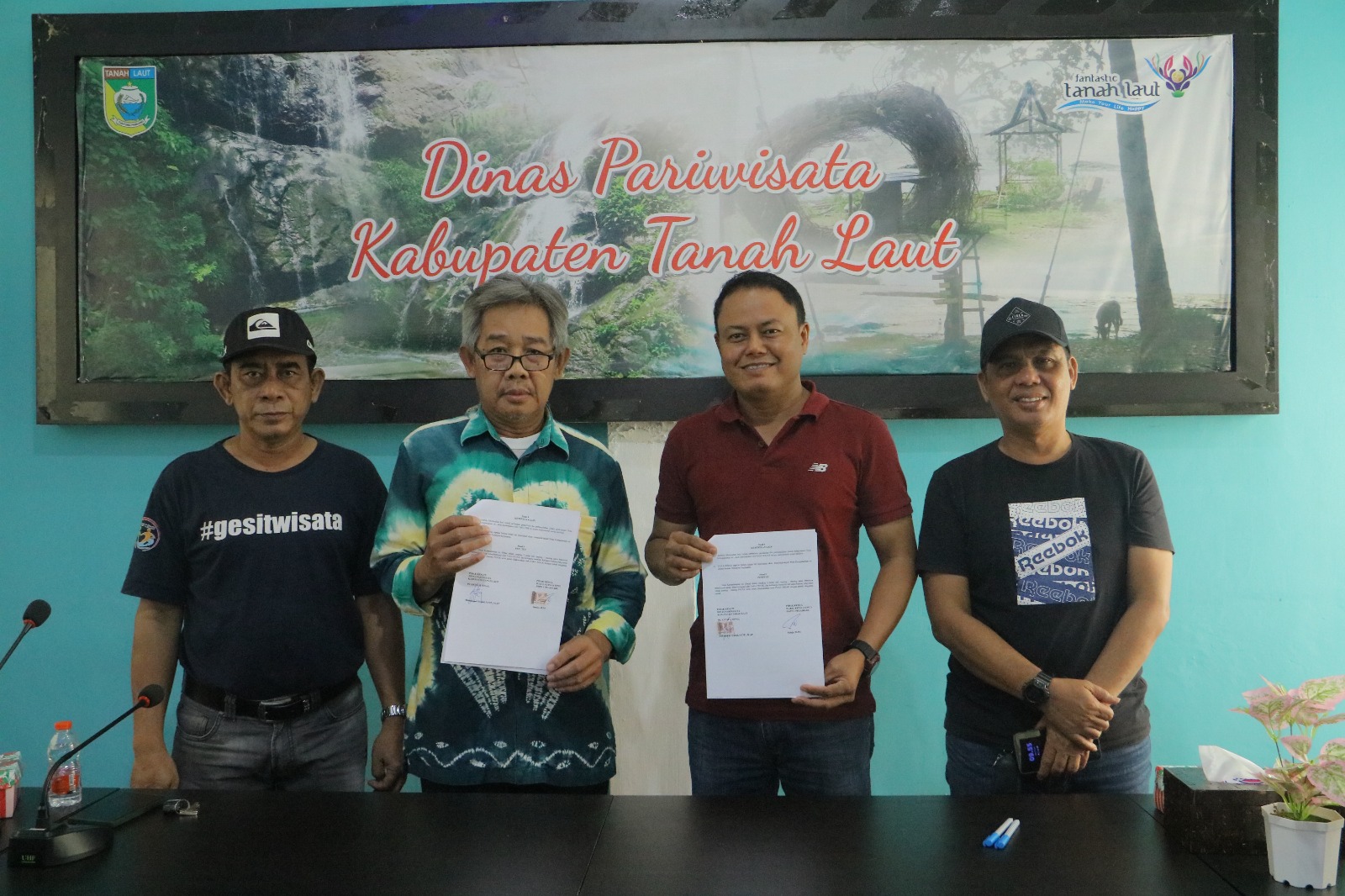 Program Gesit Wisata, Dispar Tala Jalin Kesepakatan Dengan Enam Sekolah