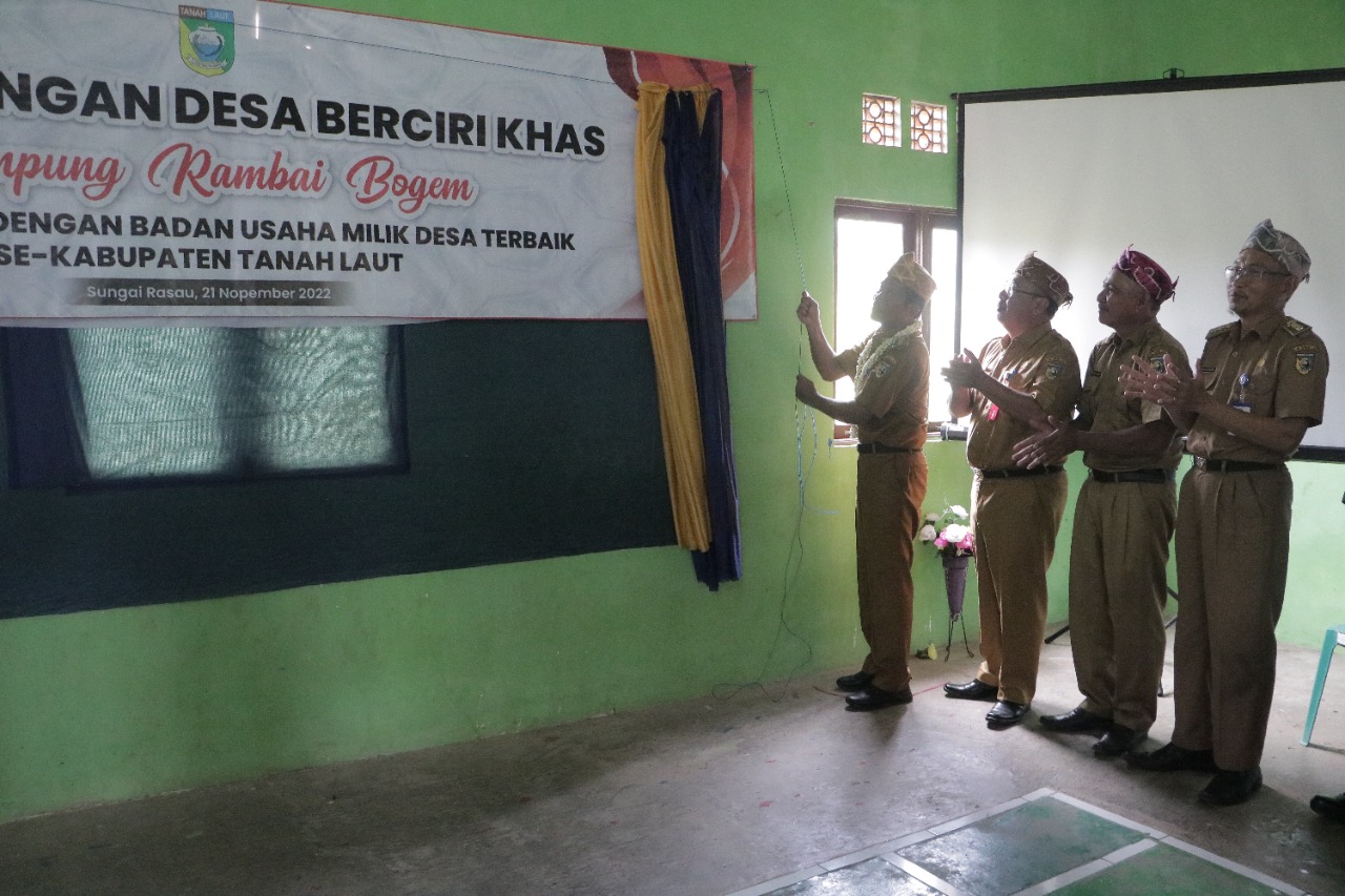 DESA BERCIRI KHAS SUNGAI RASAU PUNYA PRIMADONA SI RAMBAI BOGEM