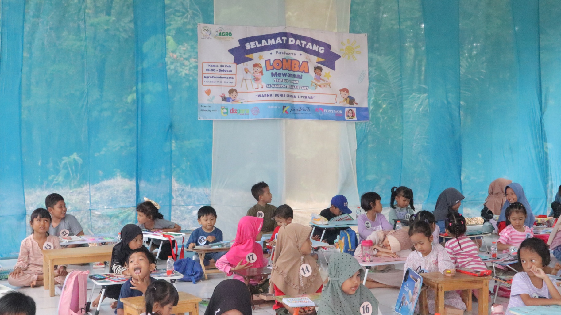 'Warnai Dunia Dengan Literasi': Langkah Awal Menuju Kampung Pemuda di Desa Tirta Jaya