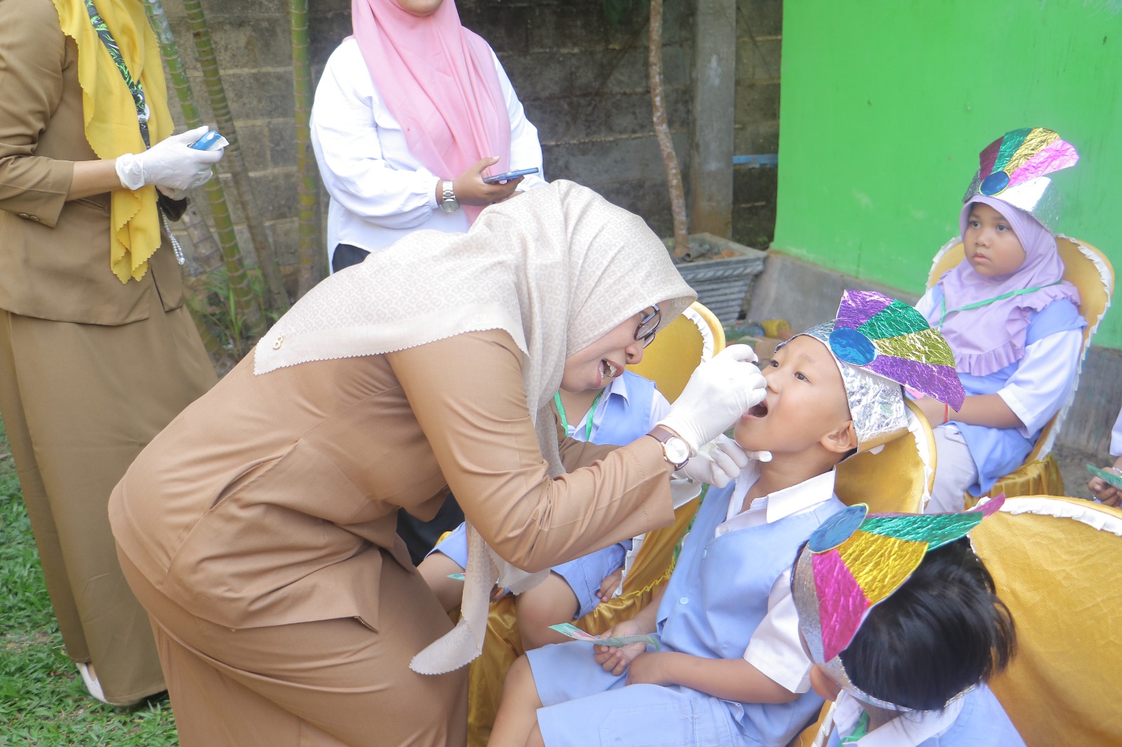 Dinkes Tala Sasar 49 Ribu Anak Terima Vaksin saat PIN Polio