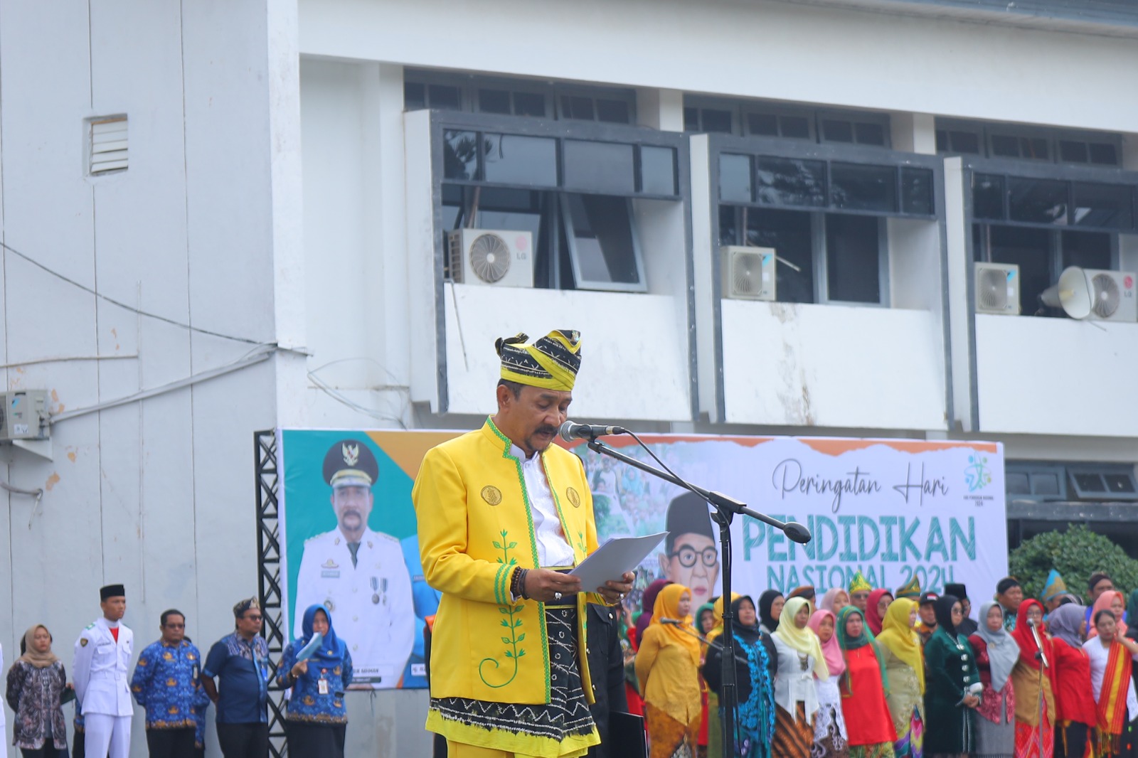 Pemkab Tala Gelar Upacara Hardiknas 2024