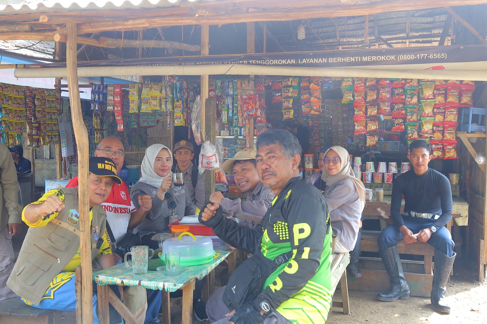 Tingkatkan Ekonomi Masyarakat, Rombongan Turdes Insting Mawarung