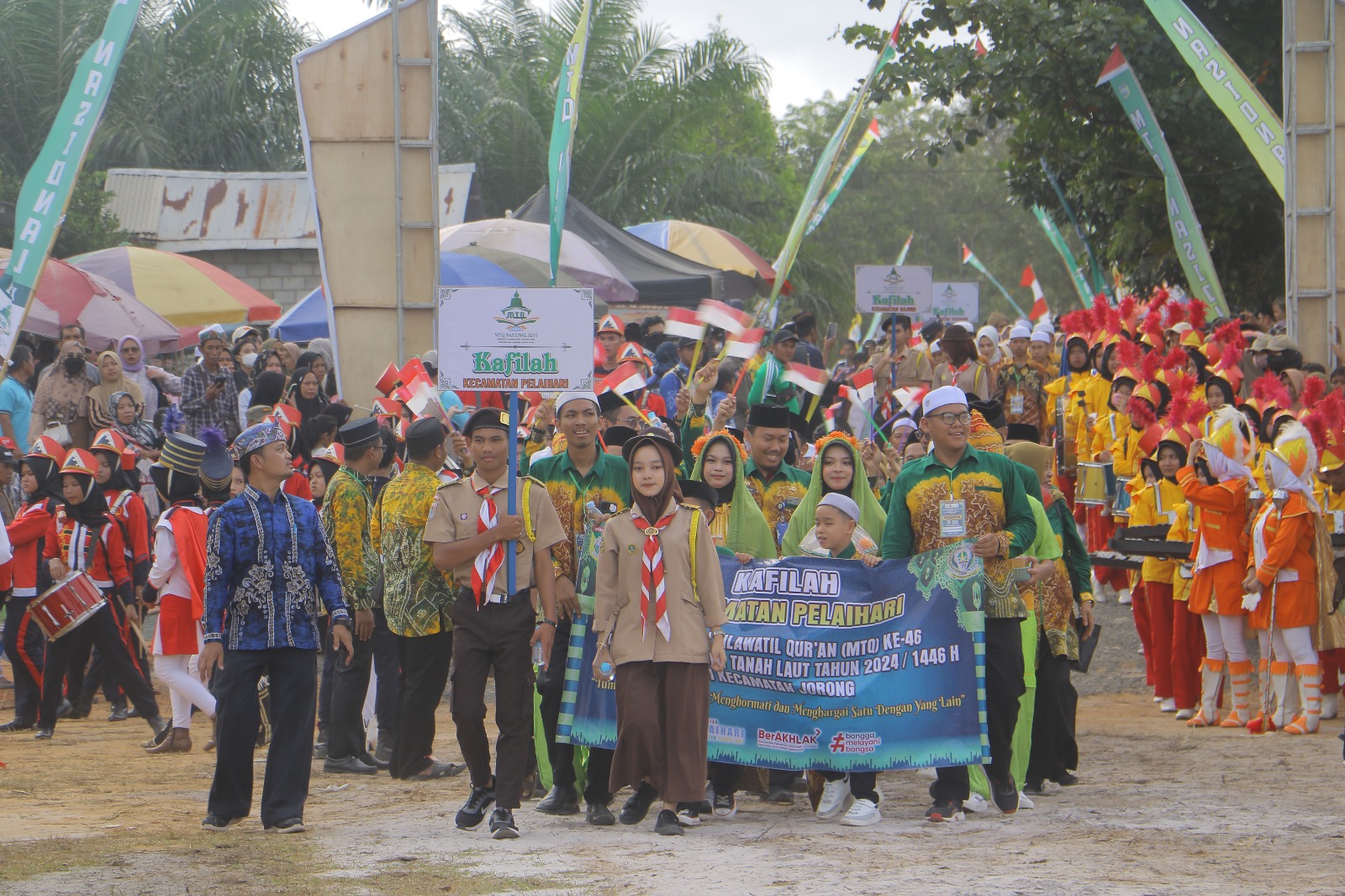 Kafilah Pelaihari Optimis Juara Umum dan Bawa Pulang Piala Permanen MTQN