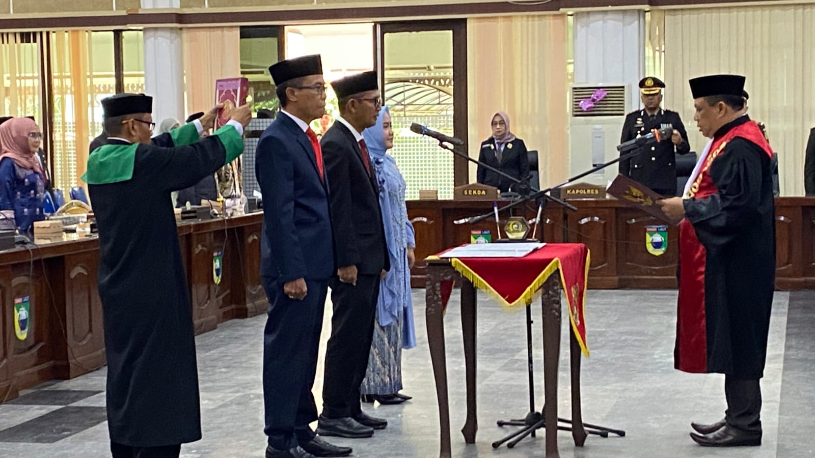 Pimpinan Definitif DPRD Tanah Laut Dilantik, Syamsir Harap Penyusunan Program Segera Ditindaklanjuti