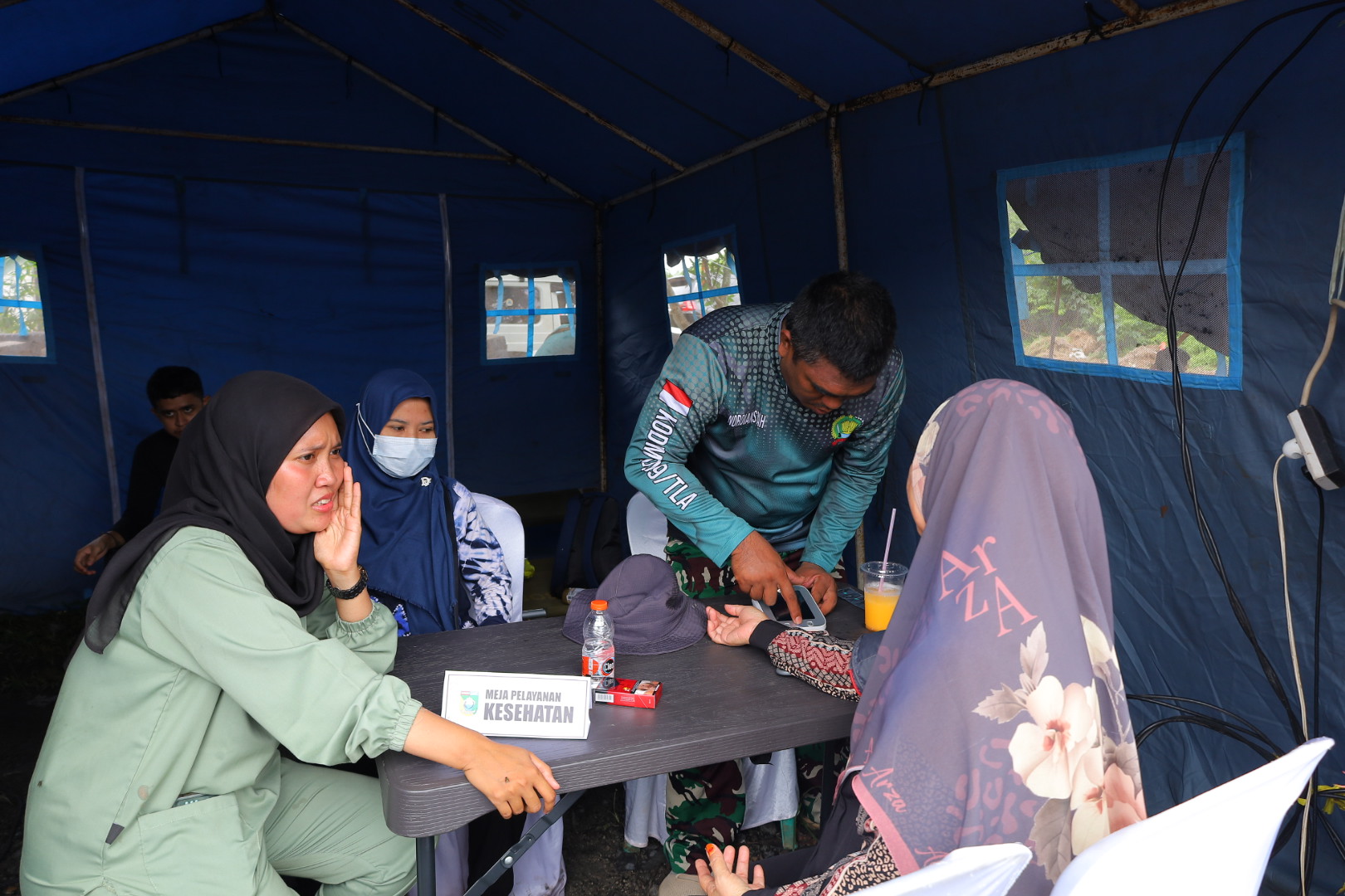 Puskesmas Bentok Kampung Berikan Layanan Kesehatan Kepada Jemaah Haul Abah Guru Sekumpul