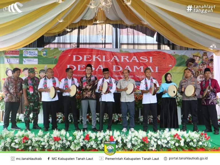 Desa Pemalongan Deklarasi Sebagai Desa Damai