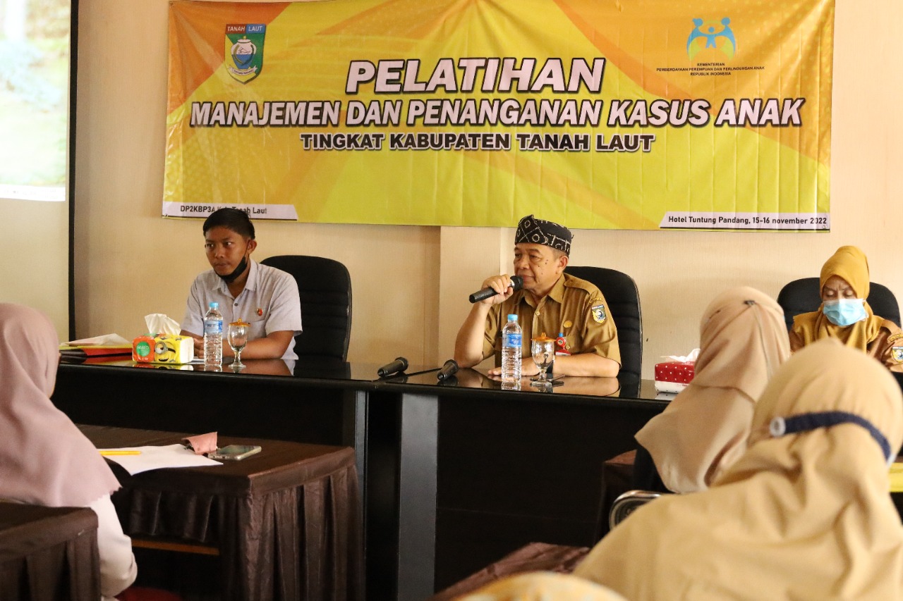 DP2KBP3A Tala Gelar Pelatihan Manajemen dan Penanganan Kasus Anak