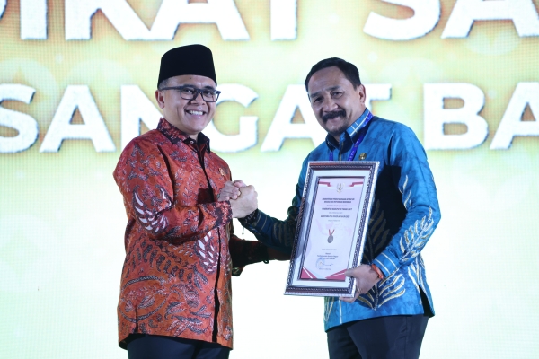 Pemkab Tala Raih Predikat Sangat Baik Pada SAKIP Award 2024