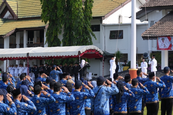 Pemkab Tala Gelar Upacara Peringatan Hari Pahlawan ke-79 Tahun 2024