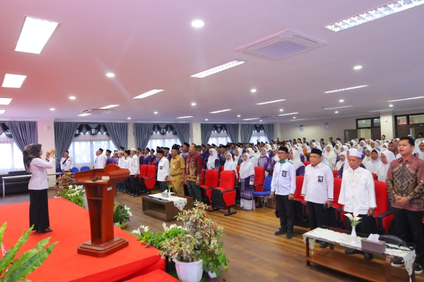 Staf Ahli Buka Bimbingan Manasik Haji Jemaah Haji Reguler Tingkat Kabupaten Tahun 1445 H/2024