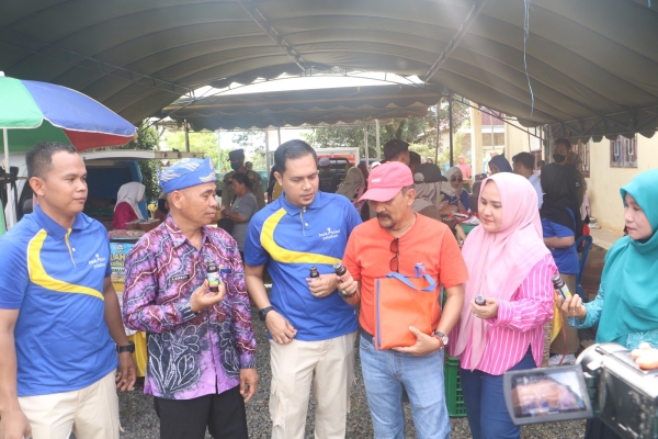 Syamsir Bakal Perkenalkan Produk Madu Kelulut Asal Sungai Pinang kepada Tamu Kabupaten