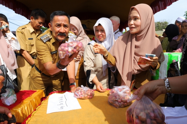 Tekan Inflasi di Tala Pemkab Kembali Gelar Pasar Murah