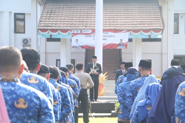 Pemkab Tala Peringati Hari Lahir Pancasila