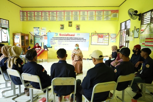 PPA DP2KBP3A Tala Gelar Sosialisasi Pada Rangkaian MTP Gunung Melati