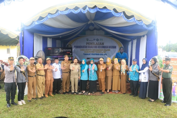 Ikuti Penilaian PK2D, Syamsir Ingin Desa Kunyit Mampu Wujudkan Keluarga Berkualitas