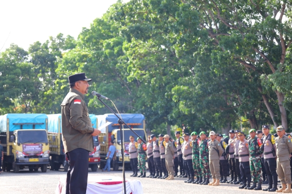 Pj. Bupati Tala Meminta Logistik Pilkada Tepat Waktu