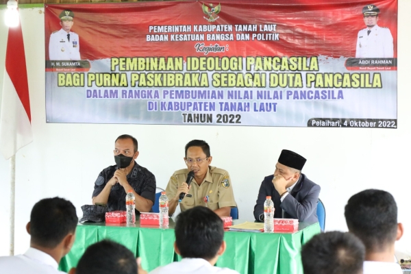 Kaban Kesbangpol Tala Harapkan Duta Pancasila Konsisten Laksanakan Kegiatan Berbangsa dan Bernegara