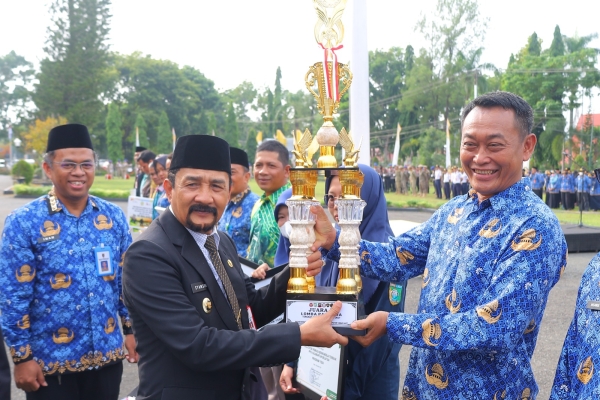 SMAN 1 Takisung Terbaik Pertama Lomba Paskibra 2023 Tingkat Kabupaten Tanah Laut