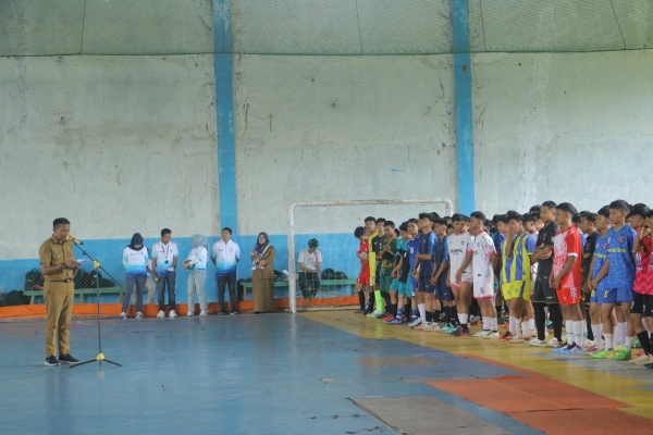 Jaring Atlet Potensial, Dispora Tala Gelar Turnamen Futsal Antar Pelajar SLTA