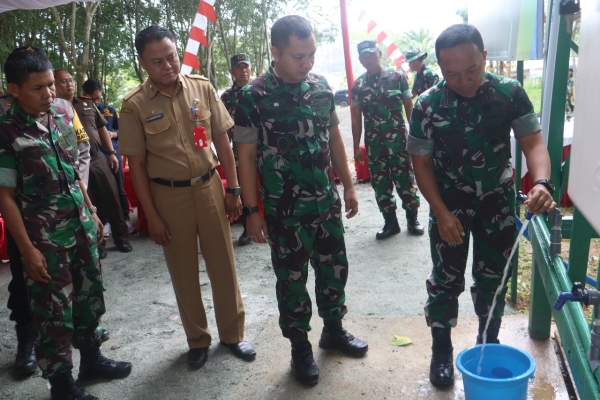 Bantuan Sumur Bor, Warga Gunung Melati Tak Khawatir Lagi Hadapi Kekeringan