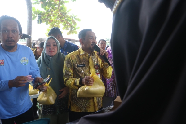 Sepekan Pasca Lebaran, Pemkab Tala Kembali Gelar Pasar Murah