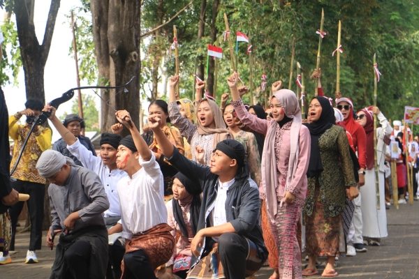 Salurkan Kreativitas Seni dan Budaya, Disdikbud Tala Gelar Karnaval