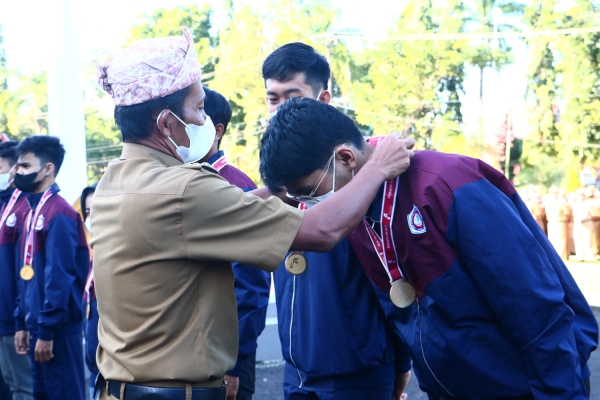 Keikutsertaan Perdana, Poltek Tala Raih Puluhan Medali Porseni Nasional Politeknik