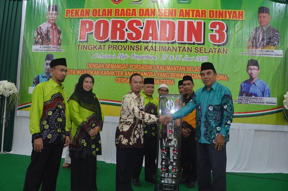 Kafilah Porsadin Tala Sukses Raih Juara Umum