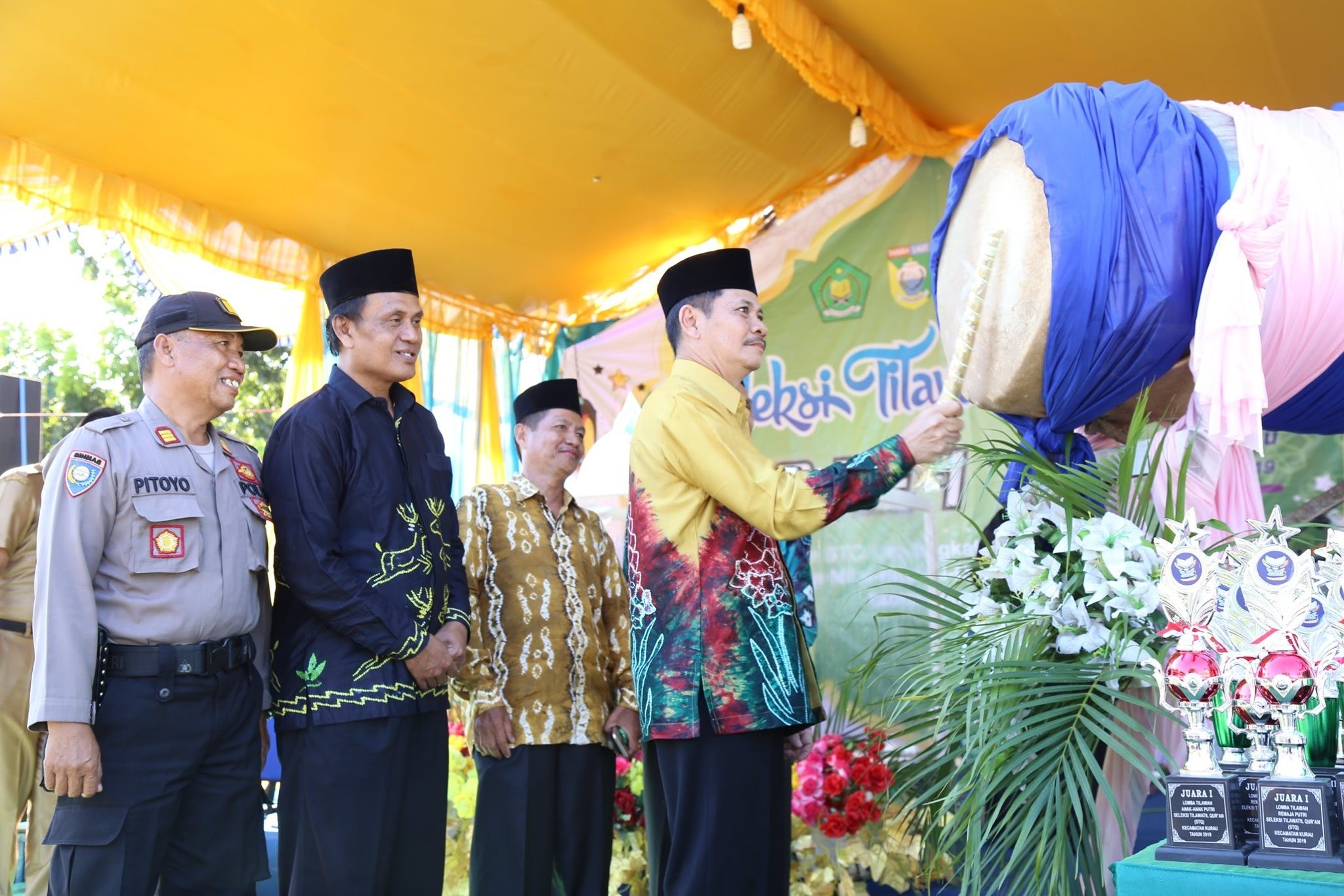 Sekda Buka STQ Kecamatan Kurau