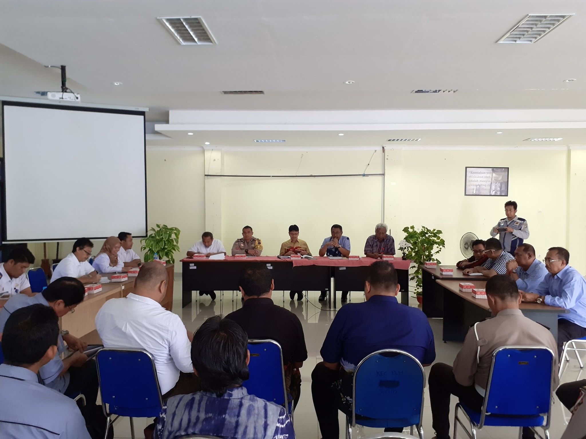 Rapat Forum LLAJ Terkait Rencana Pembongkaran Jembatan Sungai Bamban