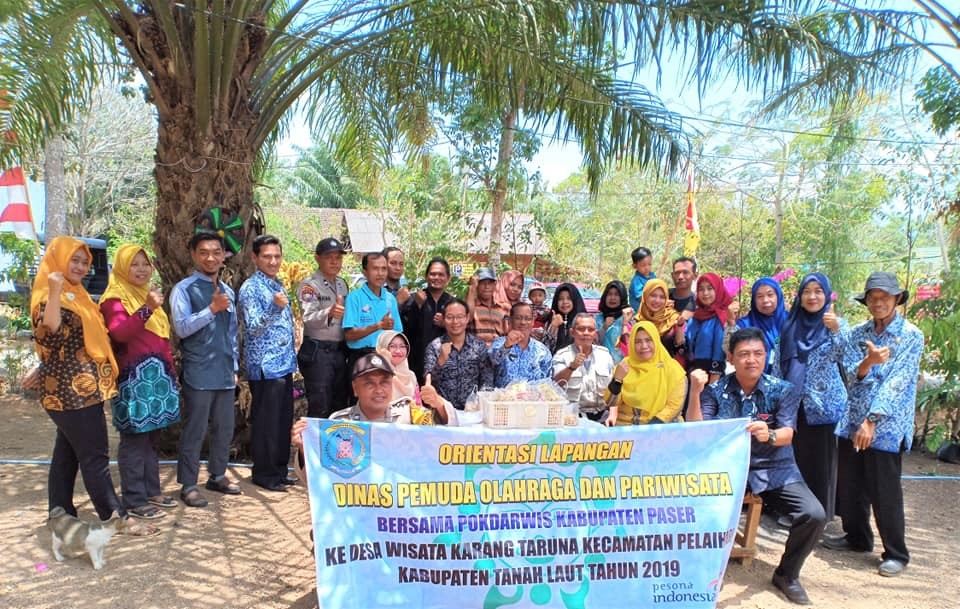 DINAS PEMUDA OLAHRAGA DAN PARIWISATA KABUPATEN PASER BERTANDANG KE DINAS PARIWISATA KABUPETEN TANAH 