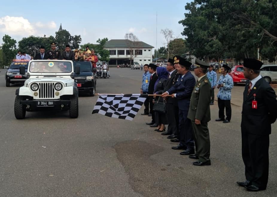 Pawai Keliling Pelaihari Rayakan Hari Sumpah Pemuda