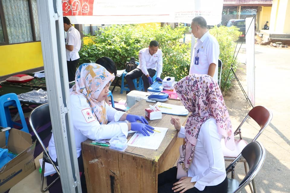 BPKAD TALA GELAR KEGIATAN DONOR DARAH