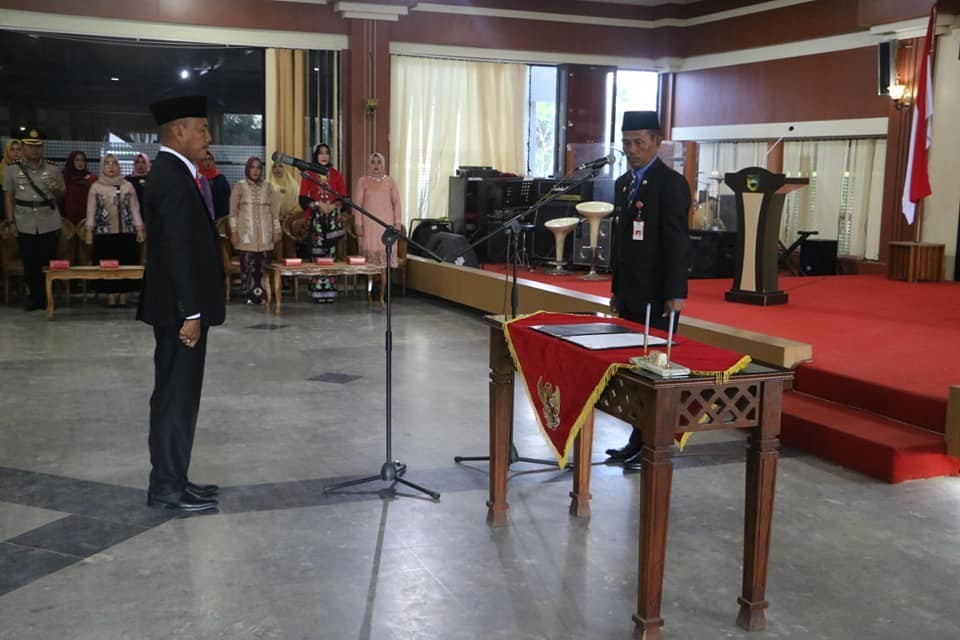 SEKDA DI LANTIK , INI PESAN BUPATI TANAH LAUT