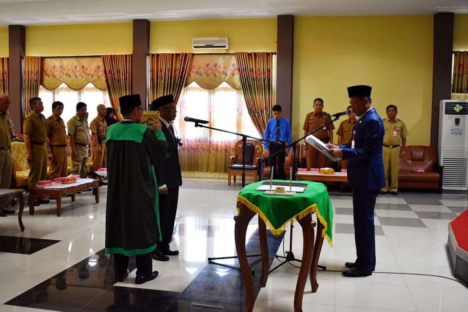 PELANTIKAN DEWAN PENGAWAS PDAM TIRTA DARMA TANAH LAUT