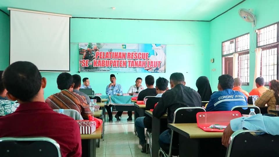 DISPAR GELAR PELATIHAN RESCUE SE-KABUPATEN TALA