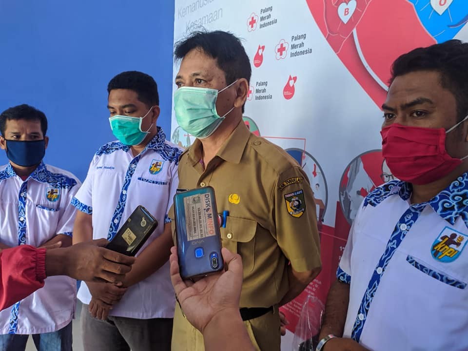 STOK DARAH DI PMI MENIPIS, KNPI TALA AJAK PARA PEMUDA DONOR DARAH