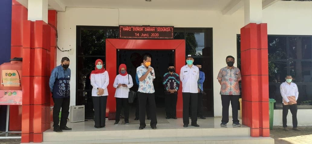 Hari Donor Darah Sedunia di Kabupaten Tala Tahun 2020