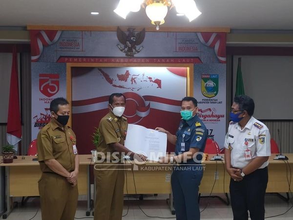 KABUPATEN TANAH LAUT RESMI MEMILIKI PELABUHAN BARU