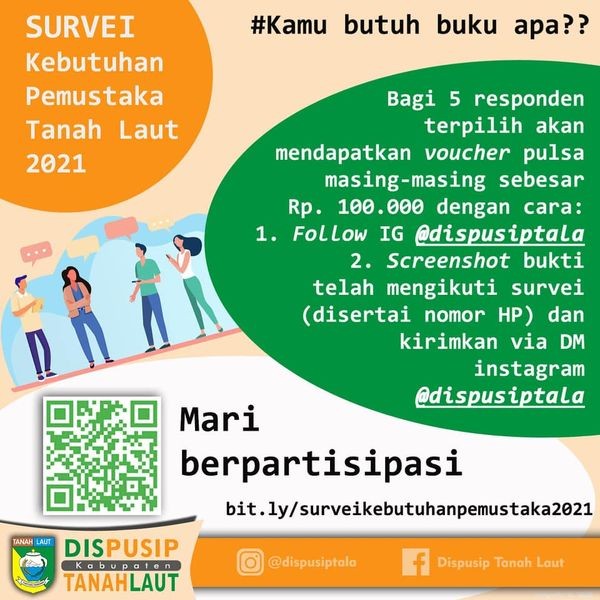 DISPUSIP TALA GELAR SURVEI BUKU BERHADIAH 