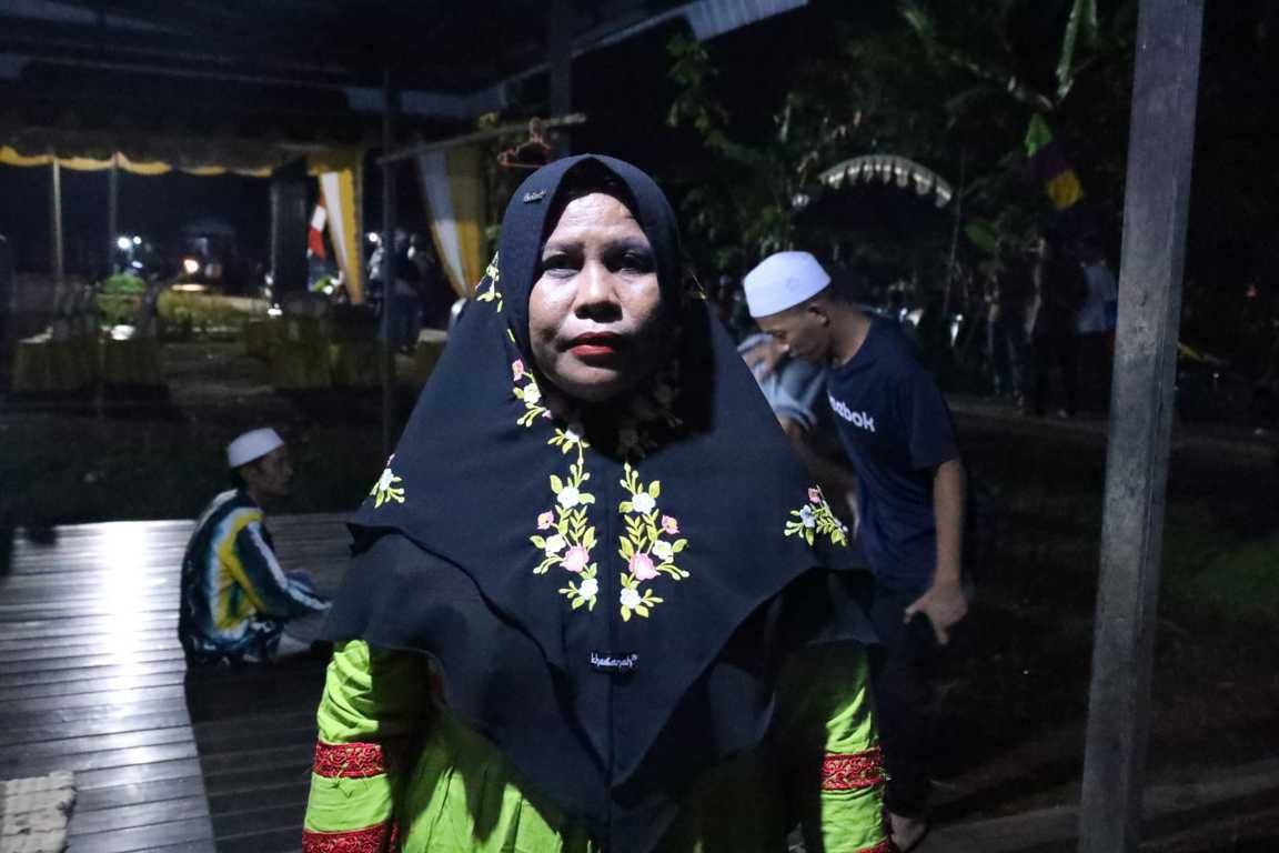 SAHIMAH SENANG DAN MERASA TERBANTU DENGAN PELAYANAN MTP DI DESA KALI BESAR