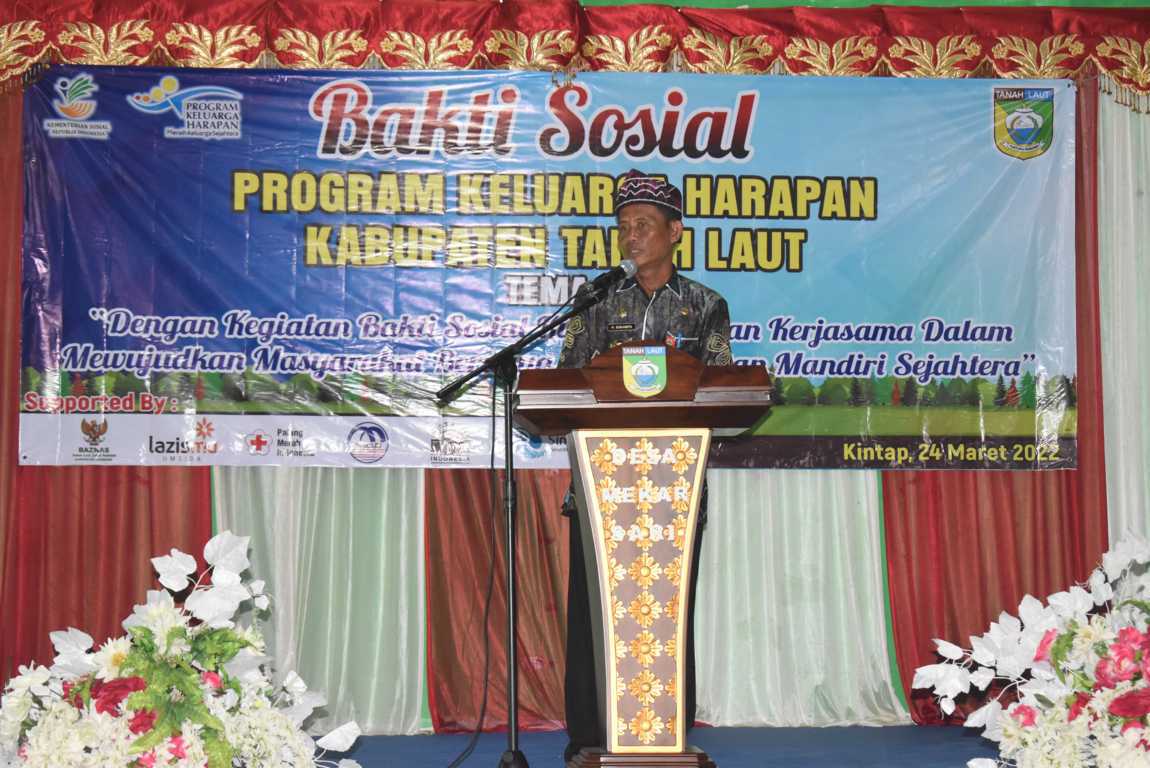 Bupati Tala Buka Bakti Sosial PKH Tahun 2022