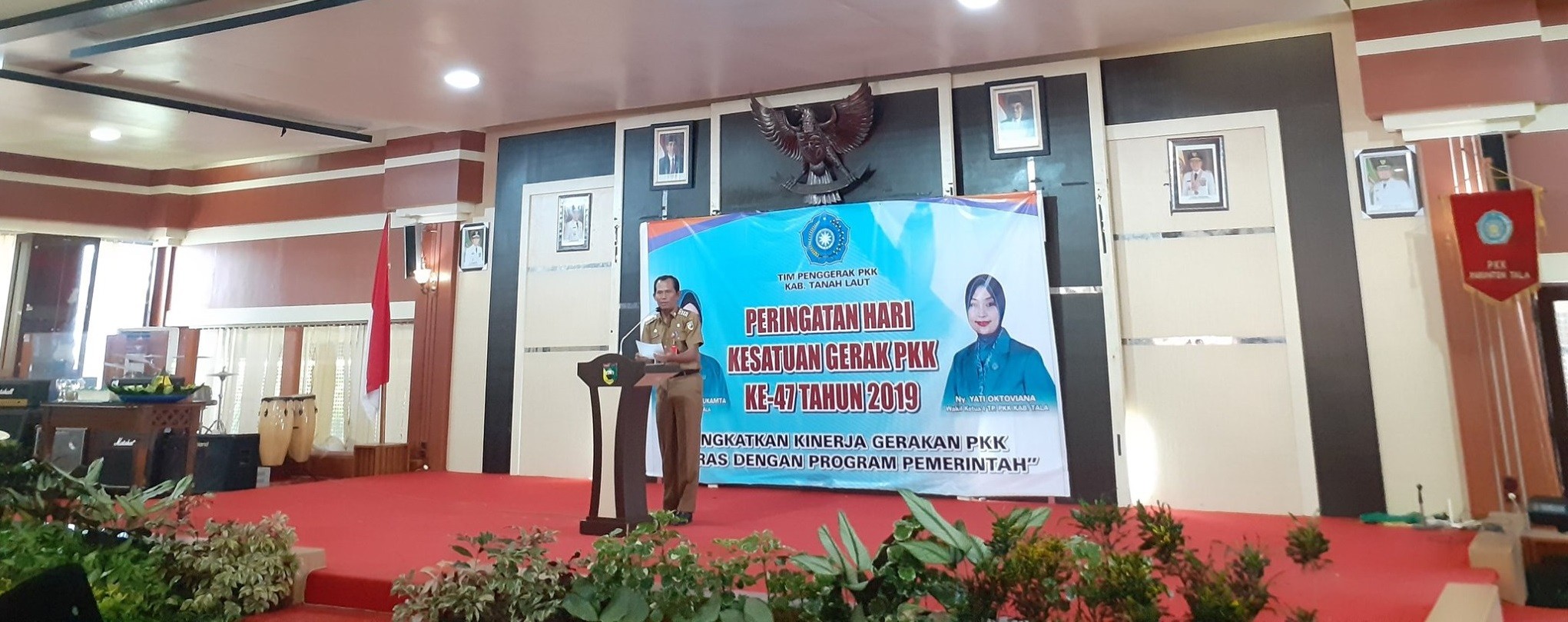 Bupati Optimis PKK memberikan manfaat bagi kesejahteraan keluarga