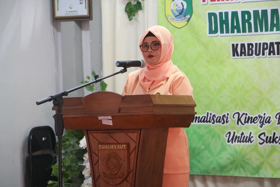 DHARMA WANITA PERSATUAN DIHARAPKAN MENJADI MITRA STRATEGIS PEMERINTAH